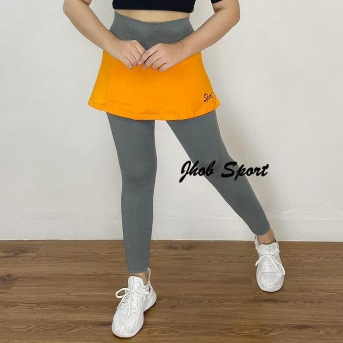 Legging Rok Panjang/Celana Panjang Olahraga Muslimah/Pakaian Senam Muslimah/Celana Senam Muslimah