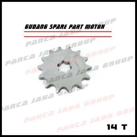 DISKON GEAR DEPAN 428 14 15 T 14T 15T SUZUKI RKCOOL RK-COOL 
