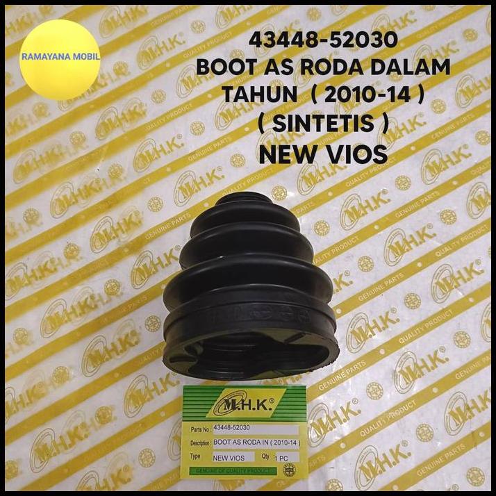 TERBARU BOOT AS RODA DALAM BOOT CV JOINT INNER  NEW VIOS NCP93 TAHUN 2010-2014 