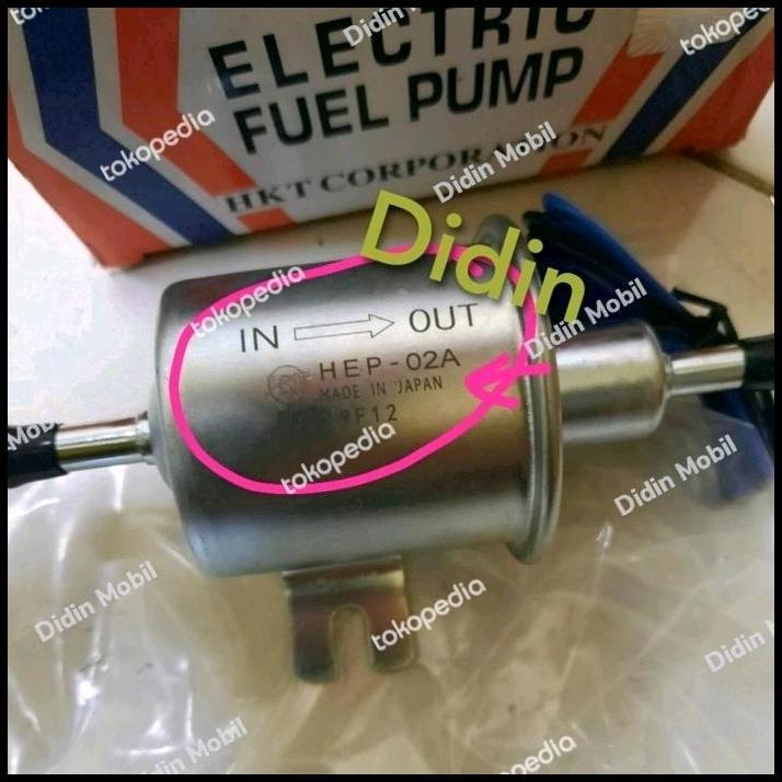 TERLARIS ELECTRIC / ELEKTRIK FUEL PUMP BENSIN ORIGINAL 
