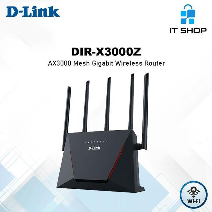 D-Link DIR X3000Z AX3000 Mesh Gigabit Wireless Router