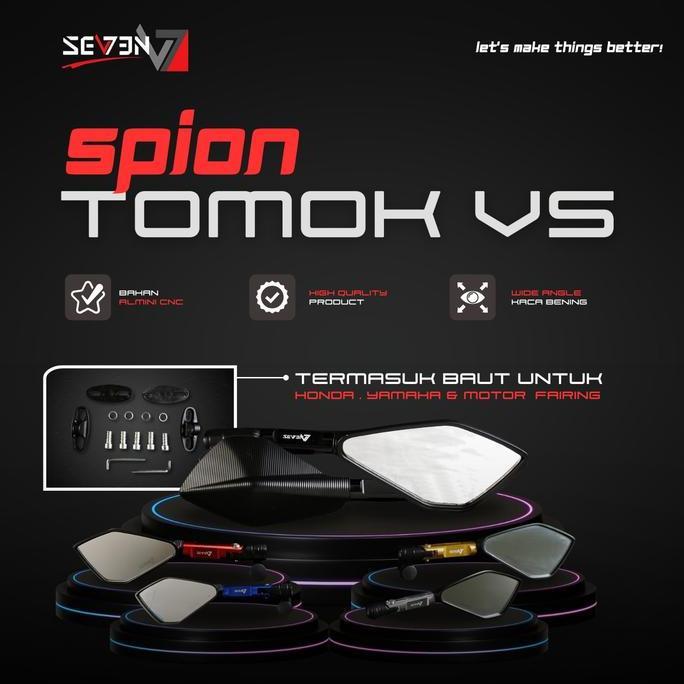 Promo SPION TOMOK V5 PCX VARIO BEAT SCOOPY GENIO ADV CB150R NMAX AEROX MIO LEXI VIXION ALMINI CNC SE