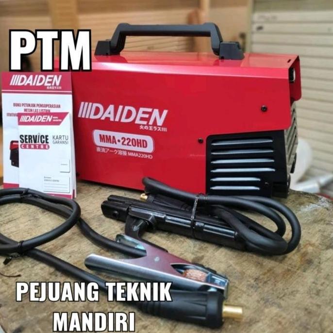 Spesial Mesin Las Inverter Daiden Mma 220 Hd / Trafo Las Daiden Mma 220Hd