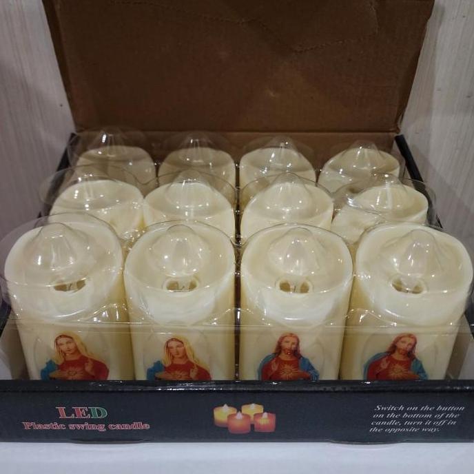 Lilin Bunda Maria Baterai