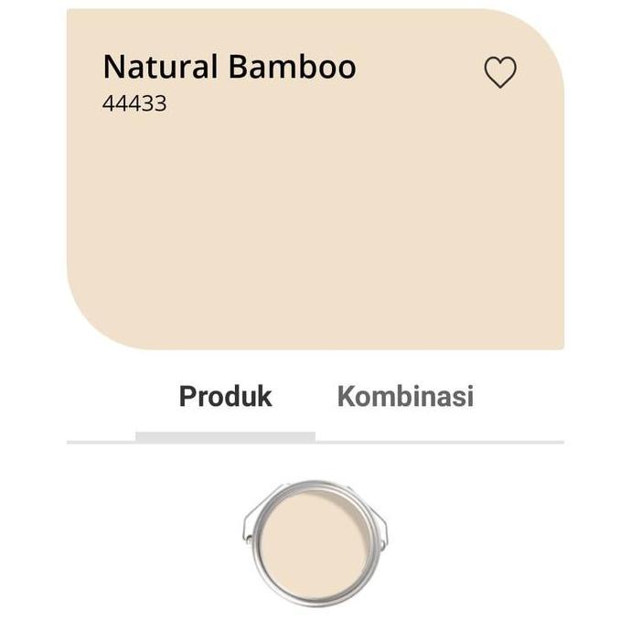 Miliki Dulux Pentalite Natural Bamboo 2,5L Gallon Tinting Css