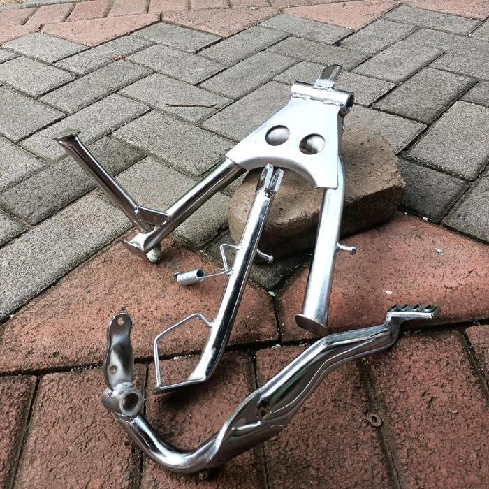 Standard Tengah Cb Paket Pedal Rem 3Item(Jagrag Tengah Scorpio+Jagrag Samping +Pedal Rem )Pedal Rem 