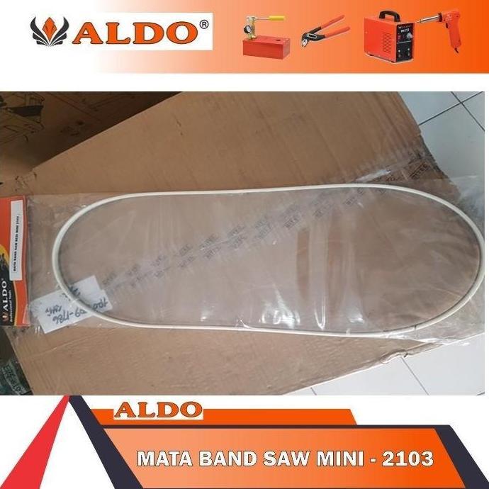TERBARU - Refill mata gergaji besi metal mesin bandsaw portable ALDO KRISBOW
