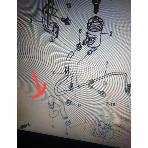 Selang Tabung Power Steering Stering Honda Crv Gen 2 2003-2006