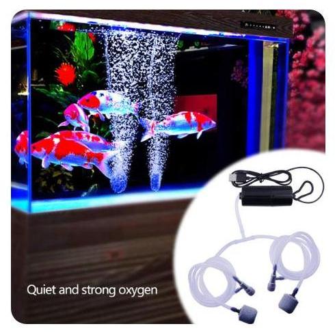 Mini Airpump Aerator mesin Pompa Udara USB Powerbank portable pancing