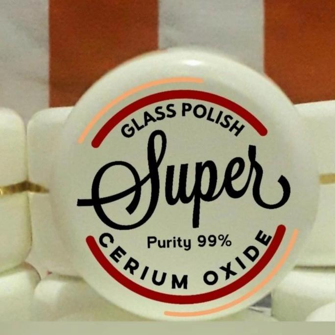Spesial Cerium Oxide Poles Kaca Super