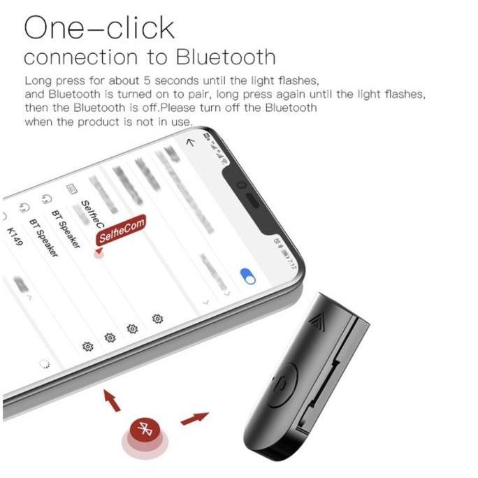 Tripod Tongsis Lampu Bluetooth Remote Selfie Stick LED Flash Tripod