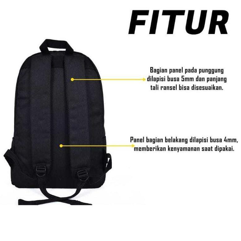 Promo Tas Ransel Anak Sekolah Pria Wanita Tas Anak Sekolah Sd Laki Laki Polos