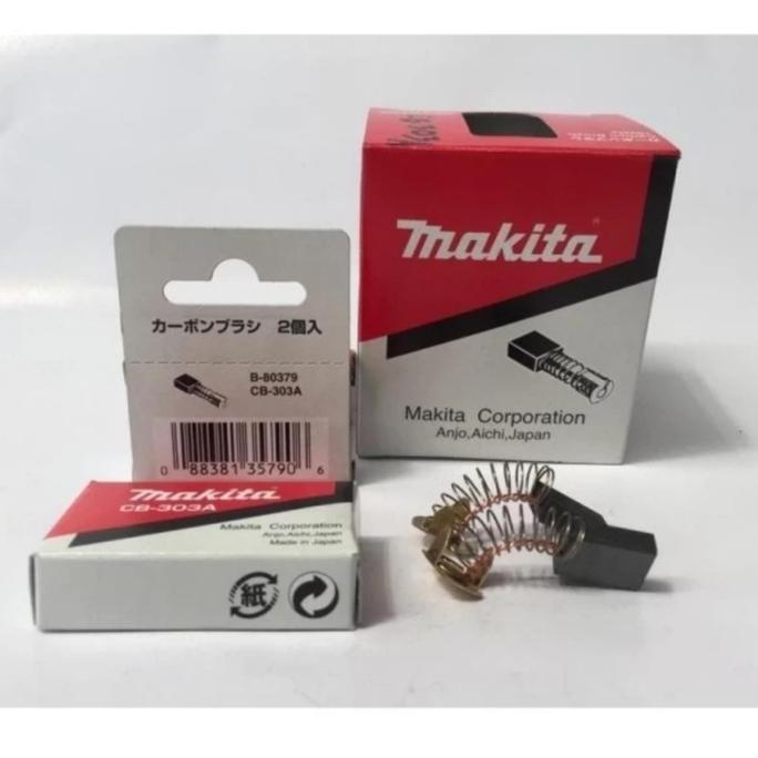 Terjangkau Carbon Brush Makita Cb 303 Areng Spul Makita Original Cb303 Cb 303