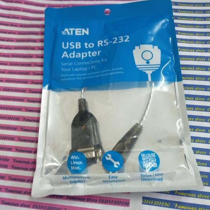 Kabel printer usb rs232 Aten kabel usb serial Rs232 Aten