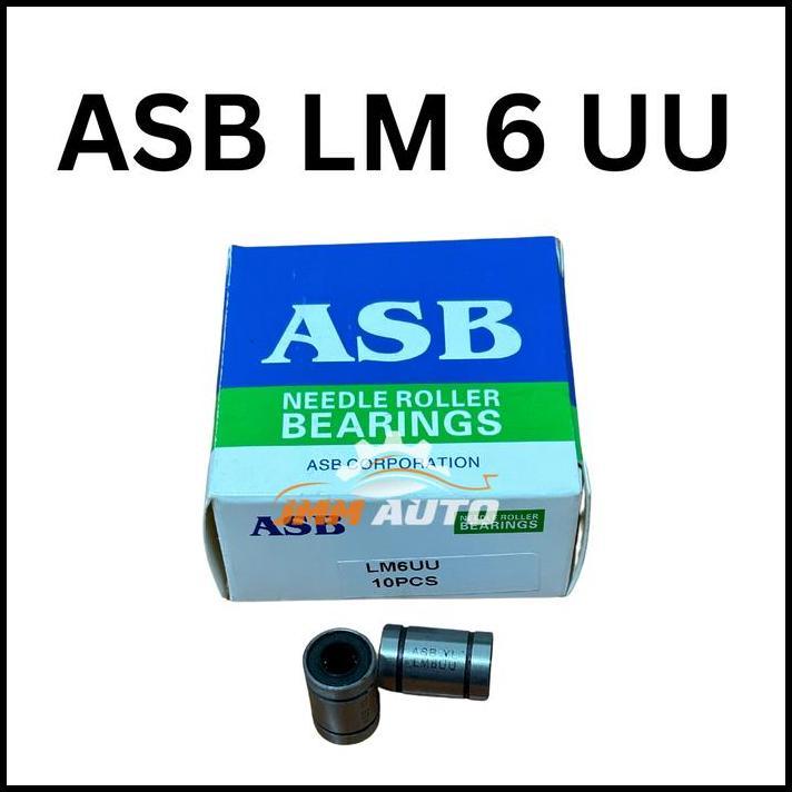 BEST DEAL BEARING ASB LM 6UU LINEAR BEARING / LM6UU LINEAR BUSHING ASB BUSHING