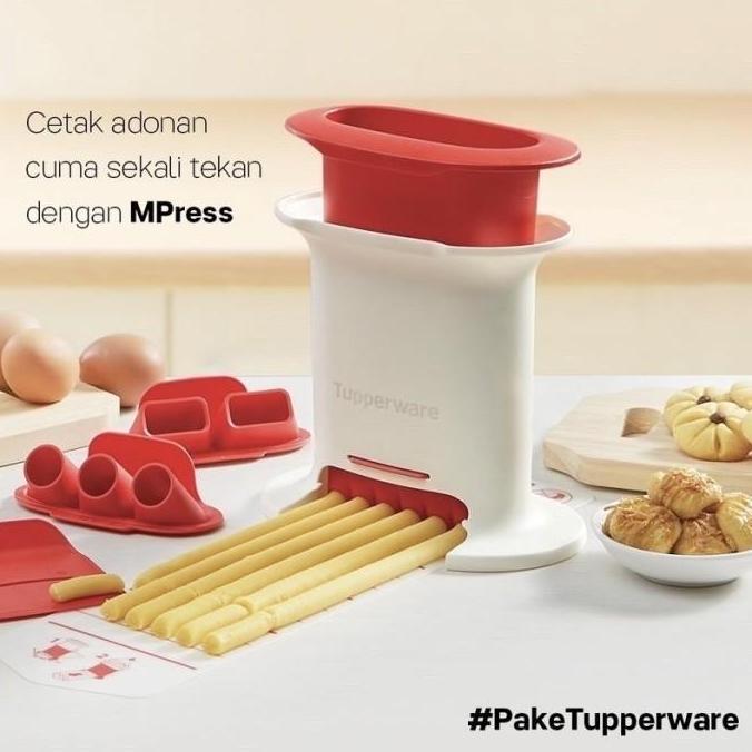 Tupperware MPress Container Cetakan kue