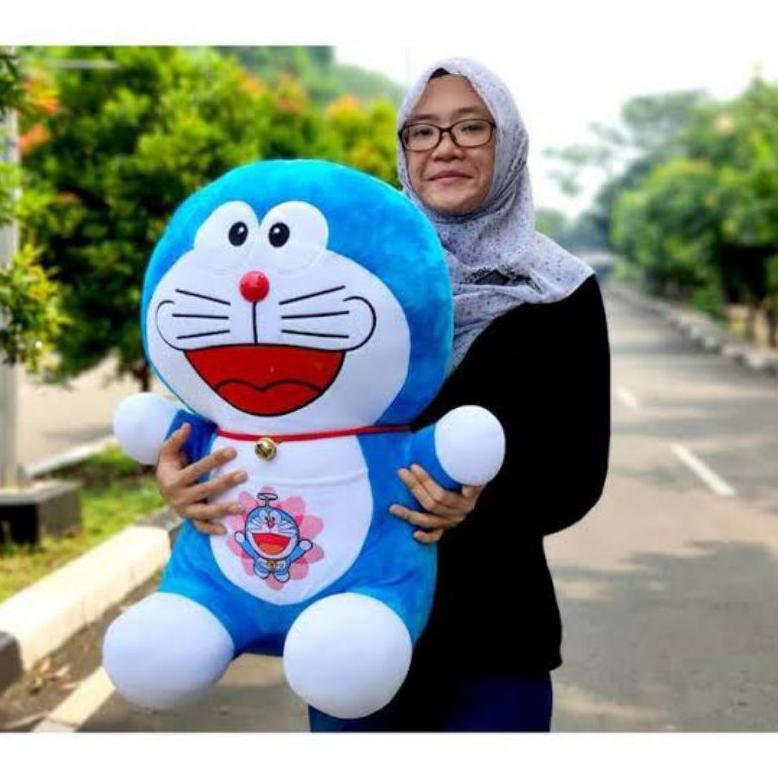 Disc Boneka Doraemon Jumbo Sni 2 Meter Velboa Premium Lembut