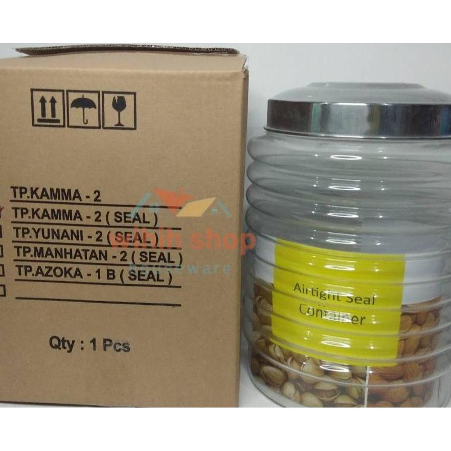 Termurah Toples Kaca Dlx Kamma 2 Ukuran 8 Liter
