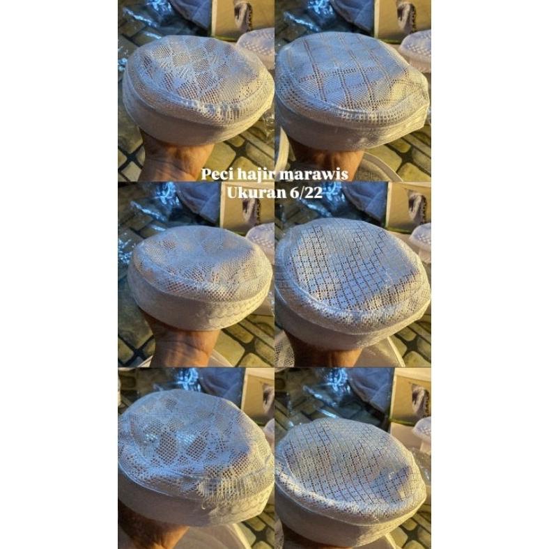 FLASH SALE (MOTIF TERLARIS DAN BISA PILIH DARI ALQUDSY GALLERY) PECI HAJIR MARAWIS 3 JARI / PECI VIR