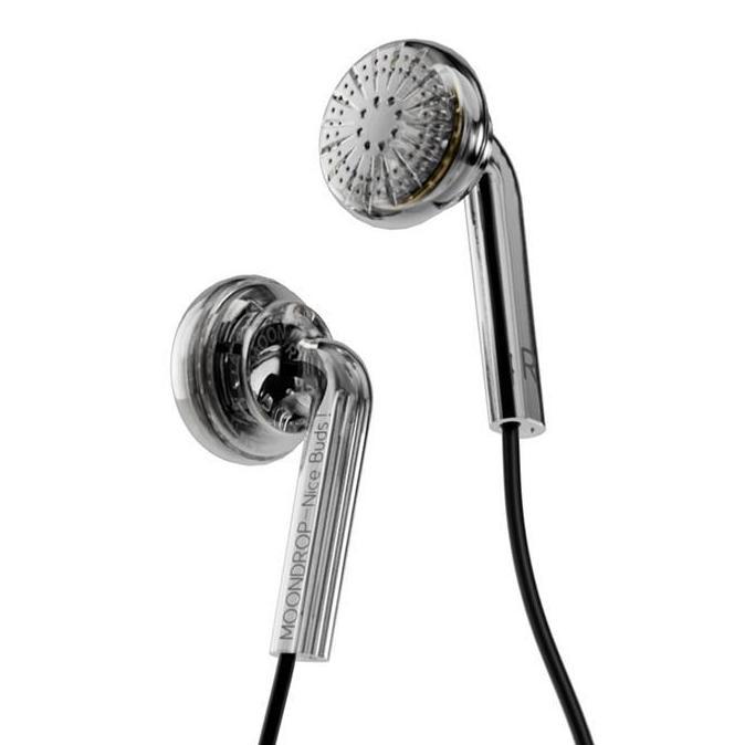 Moondrop NICEBUDS / NICE BUDS 15.4mm Dynamic Driver Flathead Earphone Earbud Earphone MOONDROP NICE 