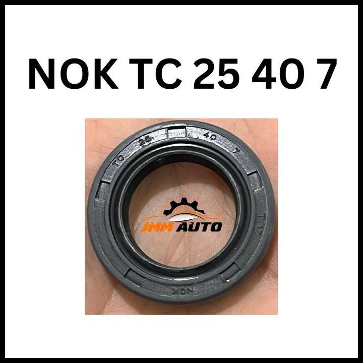 TERBARU OIL SEAL NOK TC 25 40 7 / 25 X 40 X 7 SEAL OIL NOK ORIGINAL 