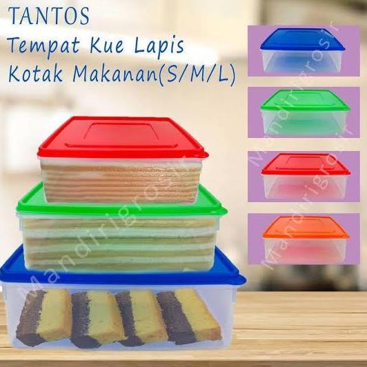 Kotak Makanan | Kotak Kue Lapis Food Grade| Kotak Plastik |Kotak Donat