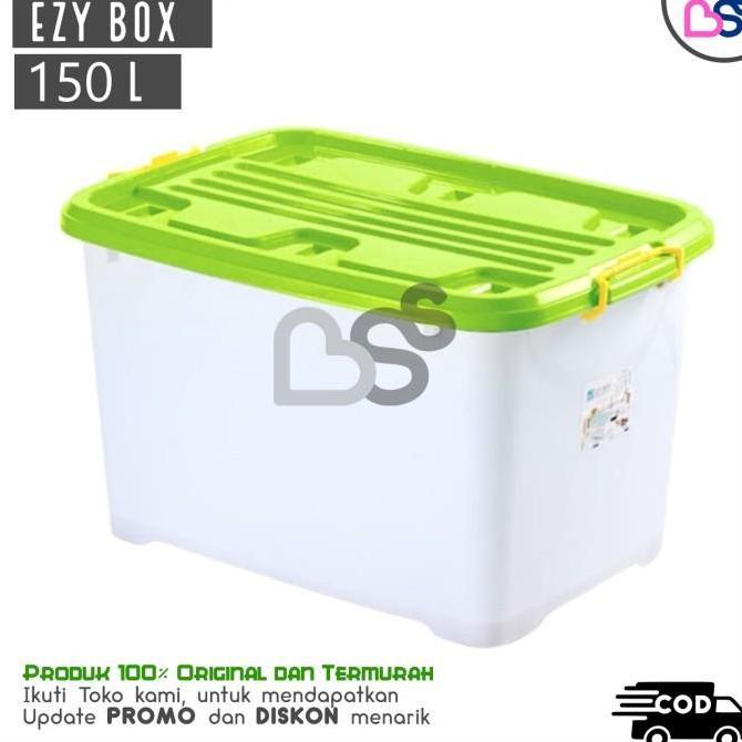 CONTAINER PLASTIK EZY UKURAN 150 LITER BOX CONTAINER