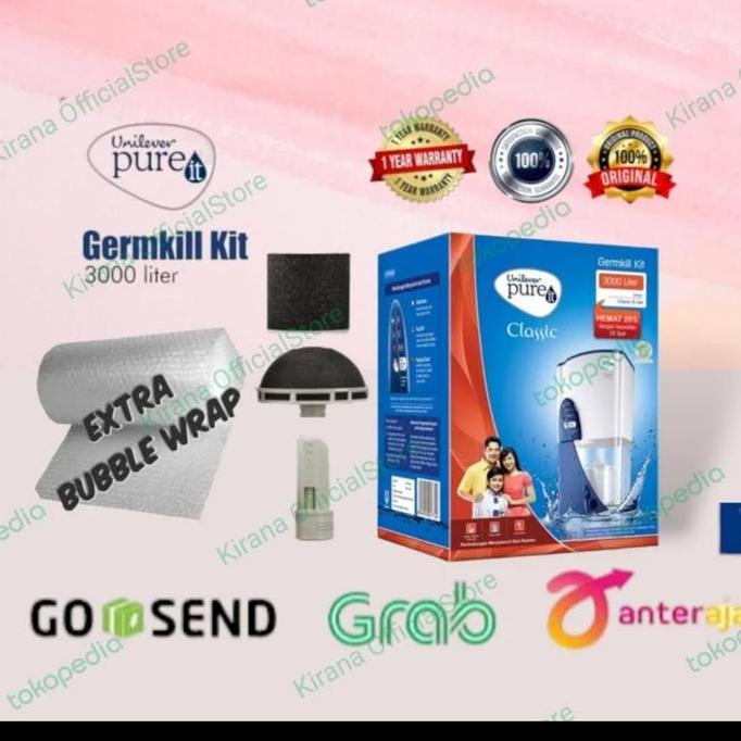 Pure it Unilever Germ Kill Filter 3000 Liter For Classic 9 & 23 Liter
