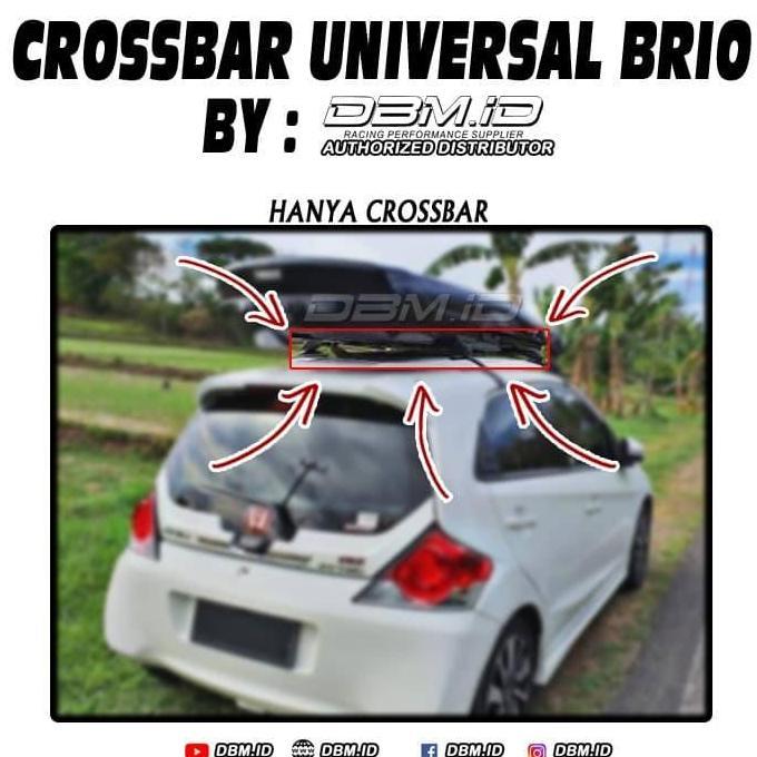 Promo Cross Bar Universal For Brio by DBM.ID Diskon