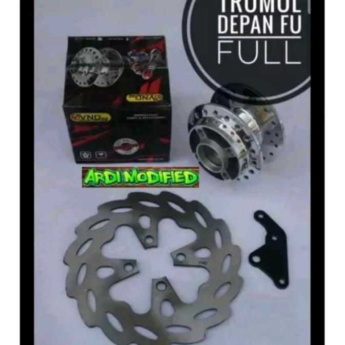 Promo tromol depan satria fu vnd bonus piringan cakram breket vnd Diskon