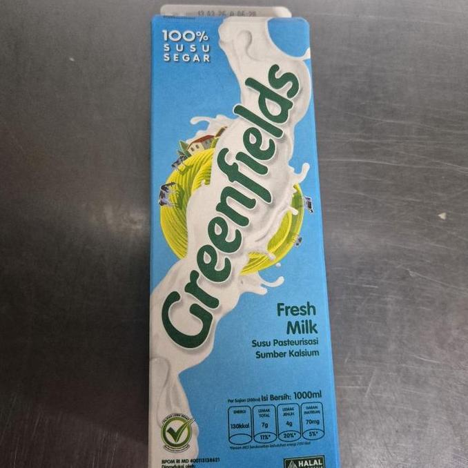 Mlkiron- Greenfield Fresh Milk 1 L