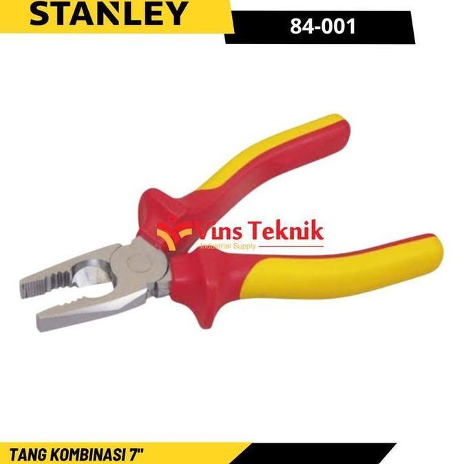 STANLEY 84-001 Tang Kombinasi Tang Listrik VDE Combination Pliers 7" 180MM 84-001