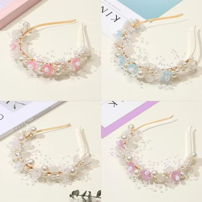 Lansungkirim- Bando Aelan - Bando Pesta Bunga Mutiara - Bando Korea Mutiara