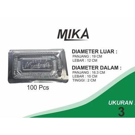 Packingpac- Mika Kue 3A - Mika Box 3A - Isi 100 Pcs