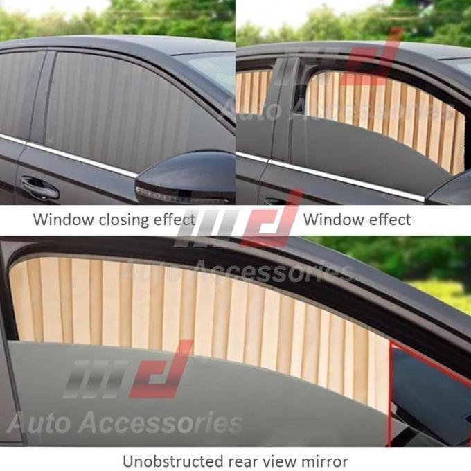 Promo Tirai Gorden Mobil Innova Lama LUX Pelindung Panas Magnet Kaca Jendela Diskon