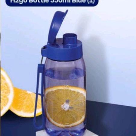 H2go tupperware 1pcs botol minum mewah/ botol minum kristal tupperware/ drinking flask tupperware