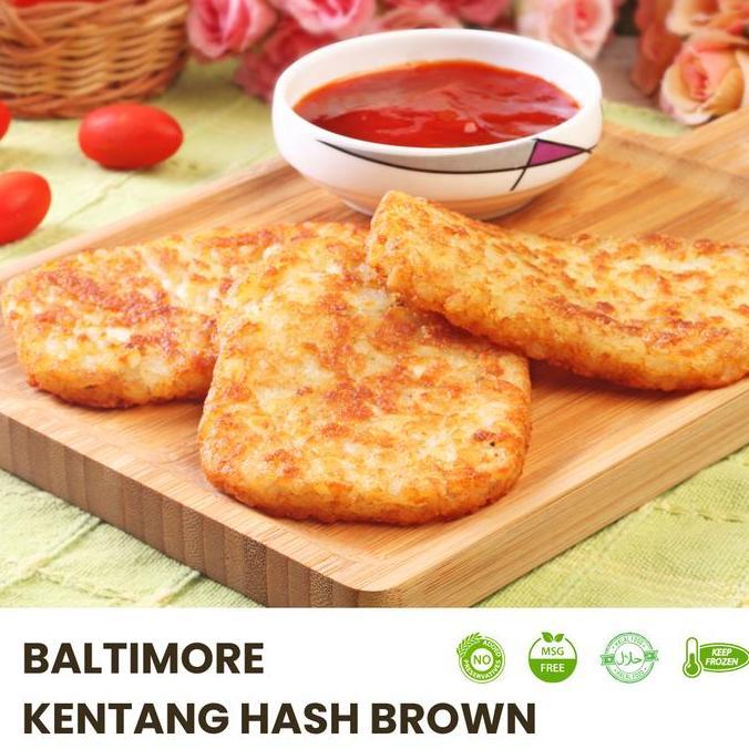 Hijaudaun- Best Seller Kentang Hash Brown Renyah Gurih Mantap 1 Kg 
