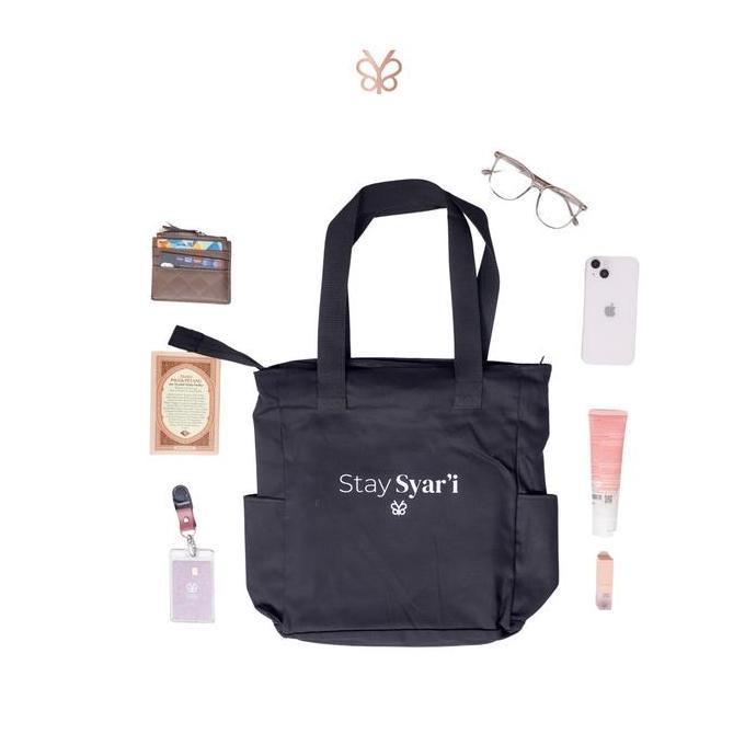 Bags- Tote Bag Stay SyarI By Yoora Sarah