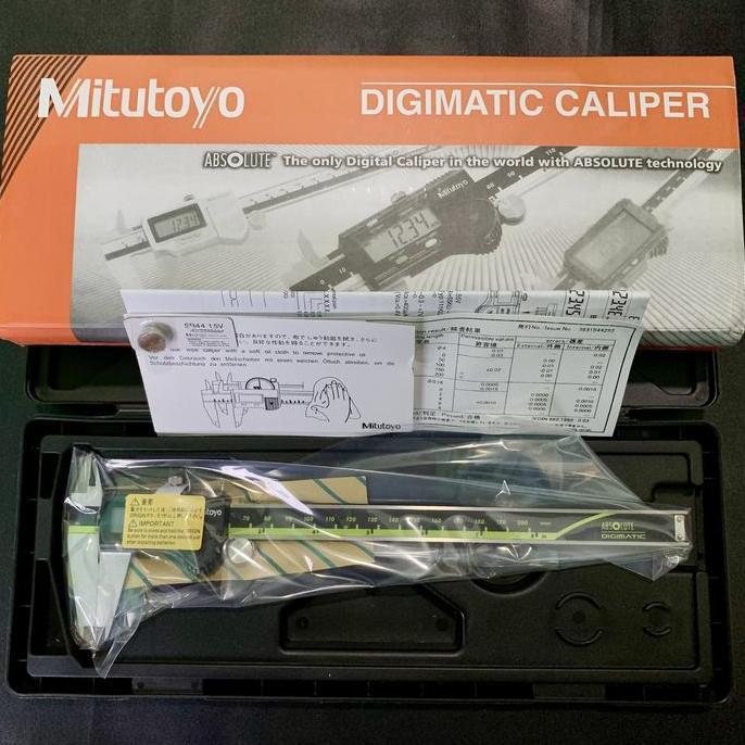 Promo Mitutoyo Sigmat Caliper Digital 200 Mm Atau 8" Baru