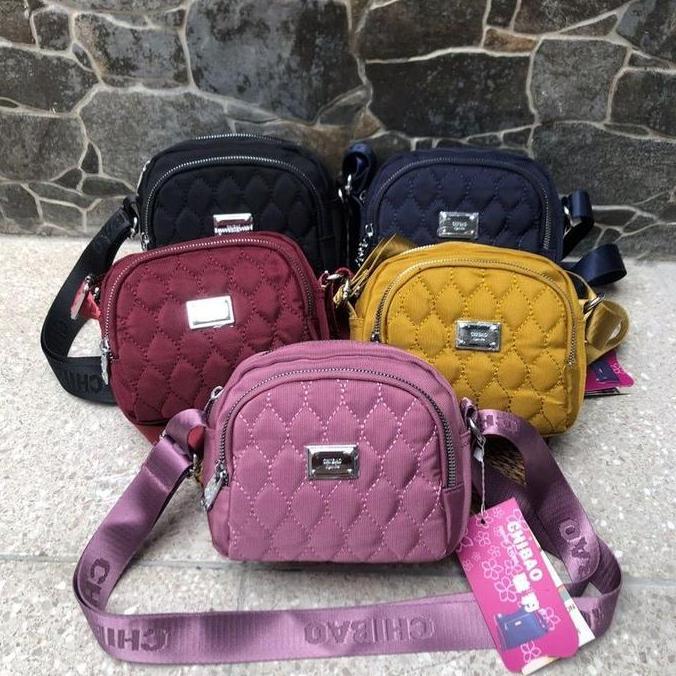 Bags- Tas Selempang Wanita Chibao Kanvas Cba99018-22 Slingbag
