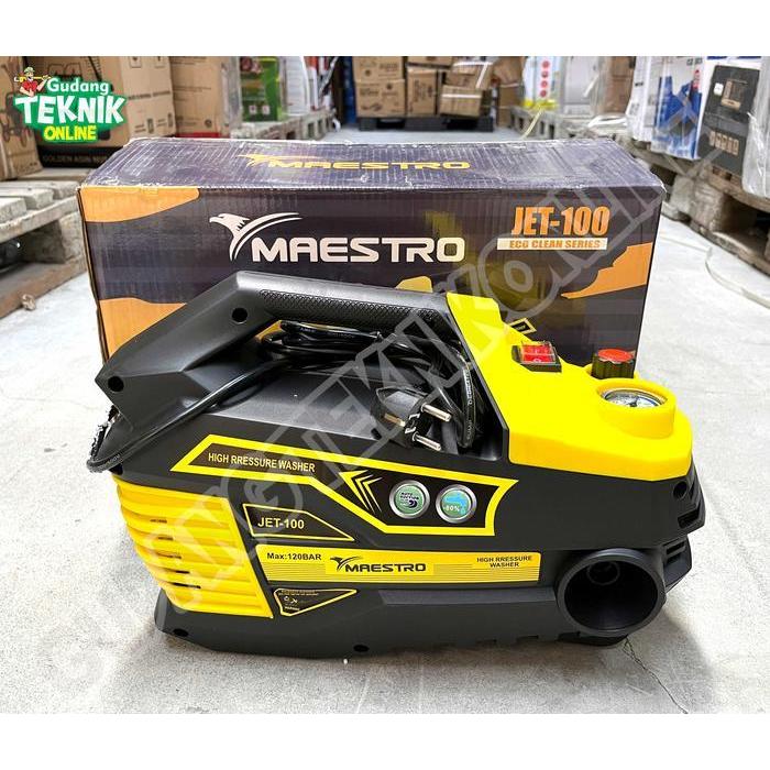 Alat Mesin Cuci Motor Mobil Steam JET-100 MATRIX MAESTRO / Jet Cleaner High Pressure Washer MAESTRO 