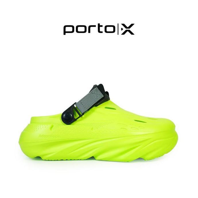 Porto X Sandals Gio Clogs Sendal Sport Recovery Resting Empuk Premium Adaptifoam