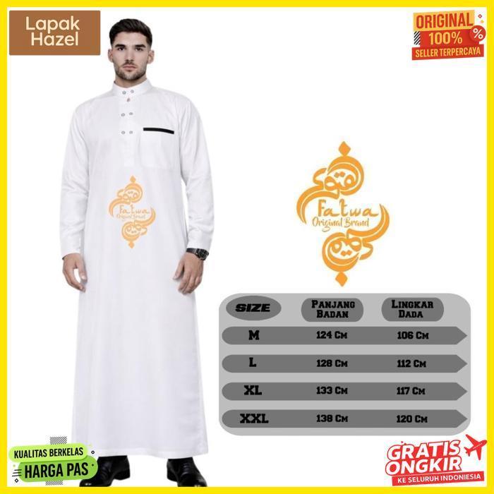 Original Ready Stok Konveksi Jubah Pria Al Harbi Ori/ Jubah Pria Remaja Dewasa/ Gamis Pria Jubah Gam