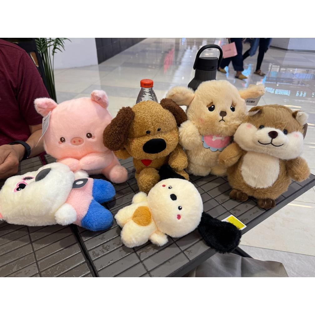 Limited Boneka Capit Ohsome / Kkv / Beruang / Gajah / Kucing / Anjing / Babi / Capybara / Tupai