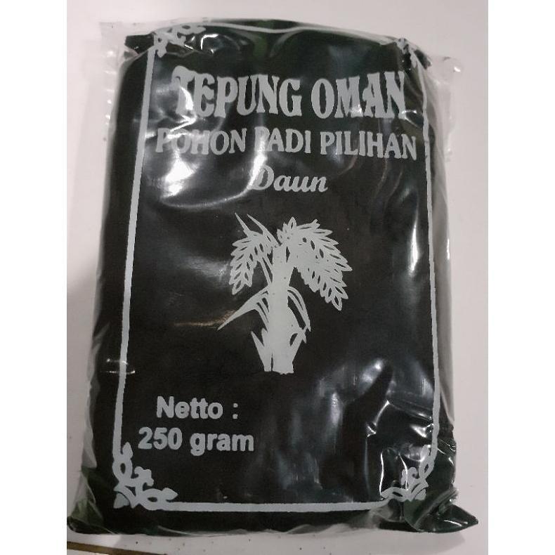 Tepung Oman/Abu Merang Sekam Pewarna Alami 250 Gram