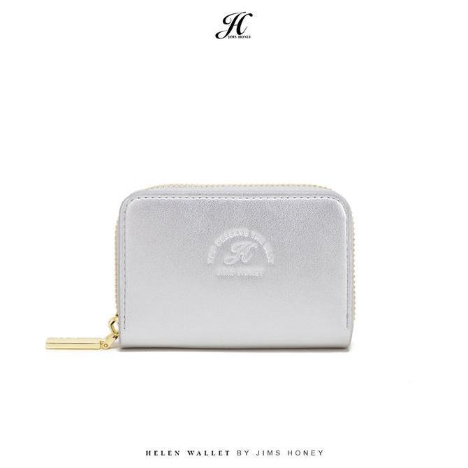 Bags- [Live Exclusive] Jims Honey - Helen Wallet - Dompet Kartu Wanita 1 Ruang Card Holder Cewek Cow