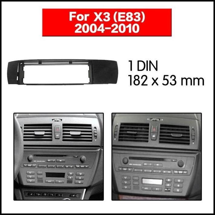 BEST DEAL FRAME 1 DIN BMW X3 E83 2004 - 2010 PANEL HEAD UNIT 