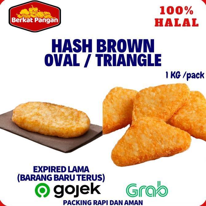 Hijaudaun- Kentang Hash Brown Triangle 1 Kg