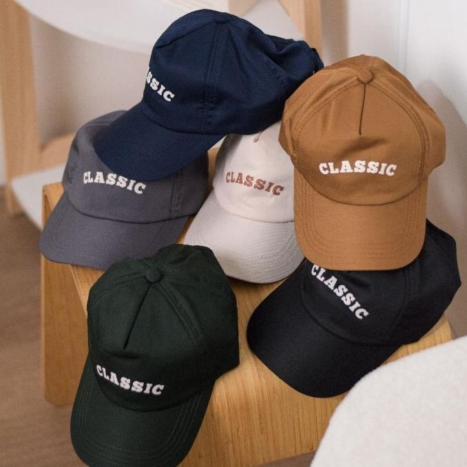 Classic Cap - Promo 3.3 Topi Anak Polos  Topi Baseball Basic Cap Cewe Cowo Laki Perempuan Korea Mura
