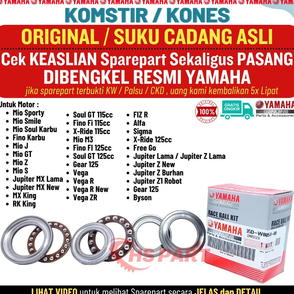 Komstir Comstir Kones Mio J Mio GT Soul GT Xride Fino Fi 115 Jupiter Vega Original Yamaha 100%